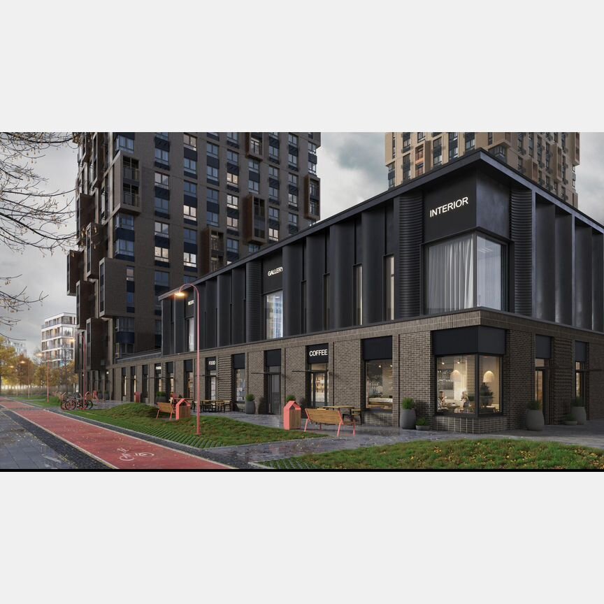 1-к. квартира, 51,8 м², 19/24 эт.