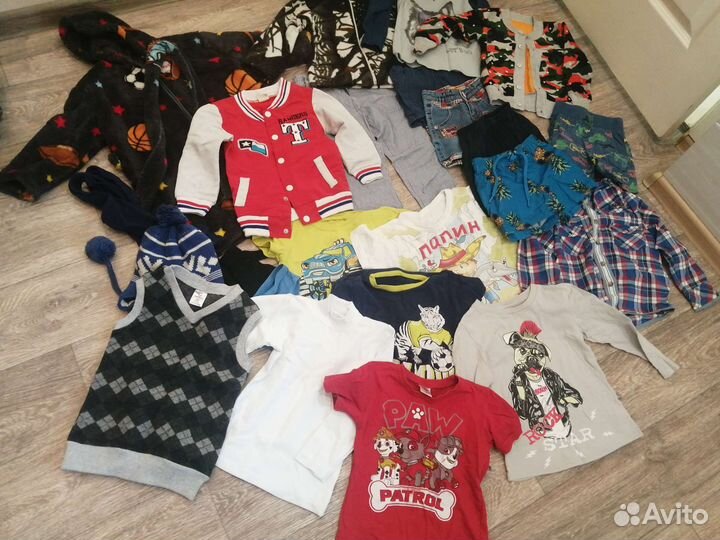 Вещи пакетом на мальчика 4 года