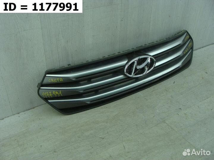 Решетка радиатора Hyundai Creta 1 2016-2021