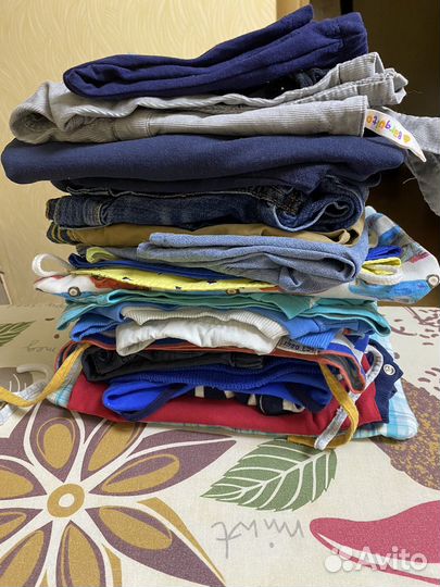 Детские вещи пакетом для мальчика 68-80
