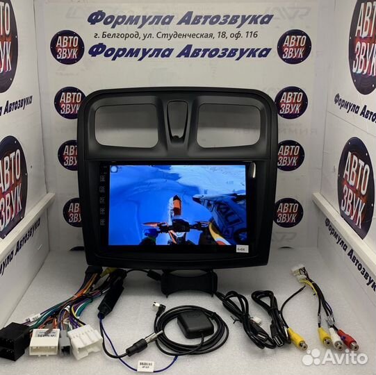 Renault Logan 2 Sandero магнитола Android 4+64Гб