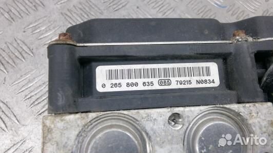 Блок ABS skoda fabia 2 (ANI02KW01)