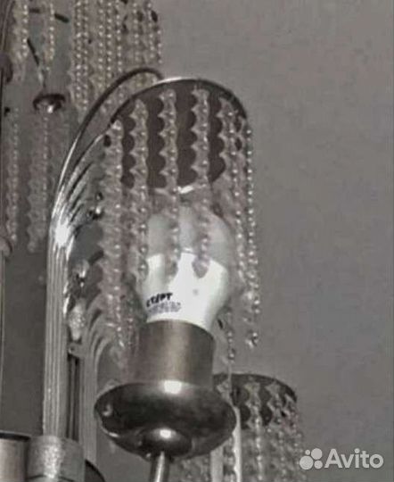 Хрустальная люстра СССР с паспортом винтаж