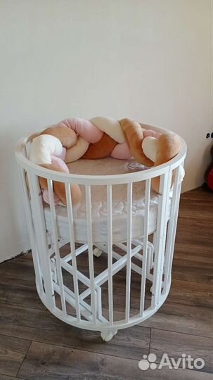 Детская кроватка трансформер 7 в 1 новая