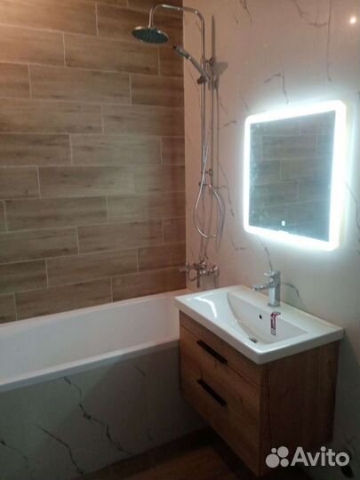 Ремонт ванной комнаты и туалета под ключ