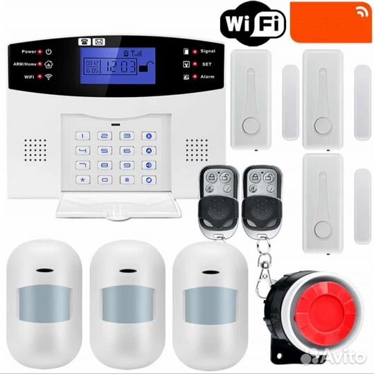 Gsm, WiFi, 4G сигнализация в гараж, дача, дом