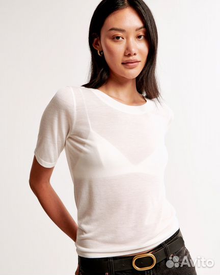 Abercrombie & fitch оригинальная футболка женская