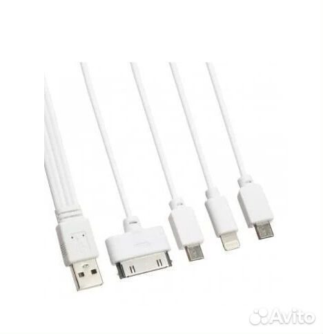 USB кабель 4 в 1, 1 метр