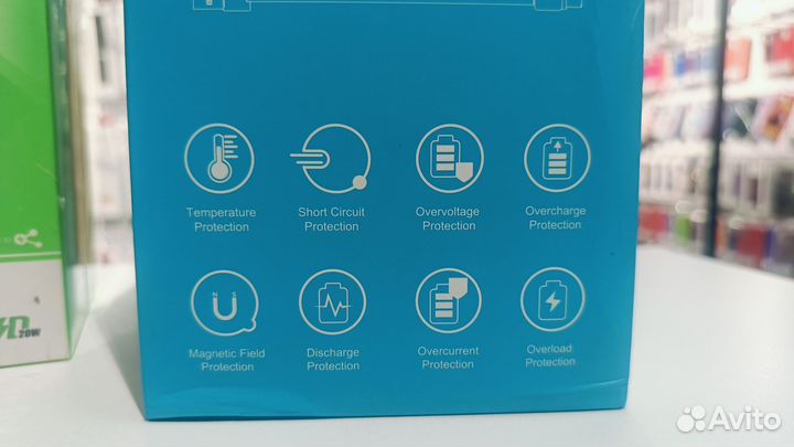 Большой повербанк на 80000mAh новый 22.5W