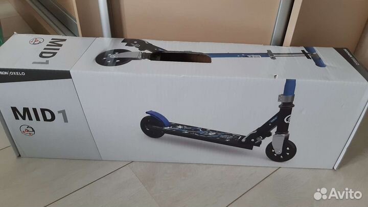 Новый самокат oxelo MID 1 в коробке для мальчика