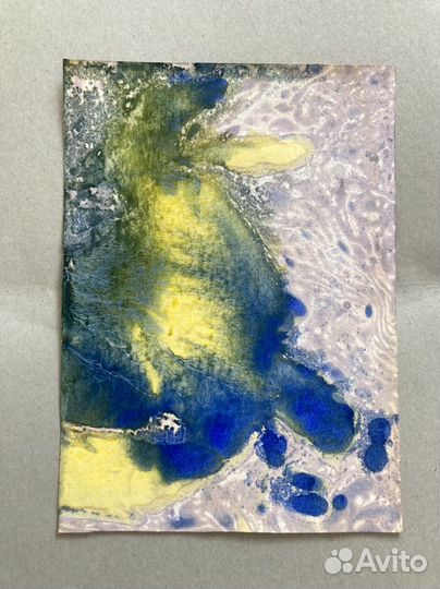 Рисунок маслом абстракции