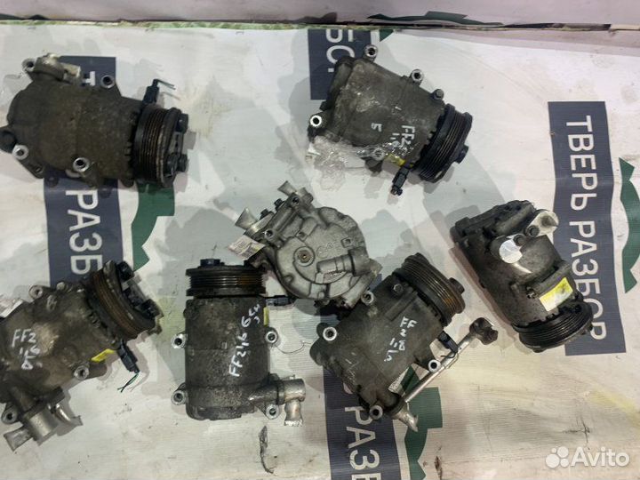 Компрессор кондиционера Ford Focus 2 1.6 2005-2011