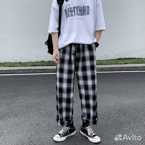 Клетчатые брюки