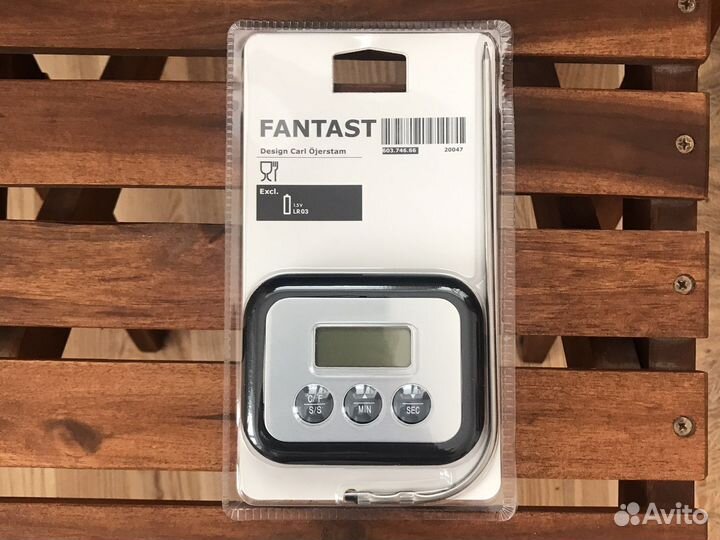 IKEA fantast термометр/таймер для мяса, цифровой