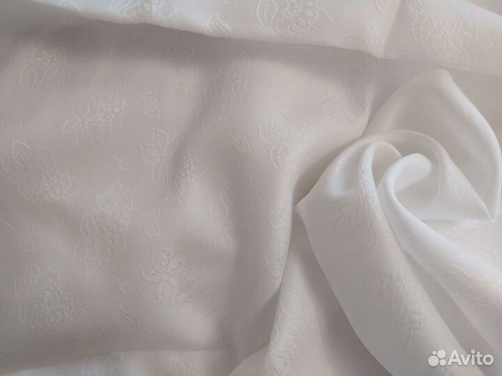 Ткань, шелк,хлопок, штапель