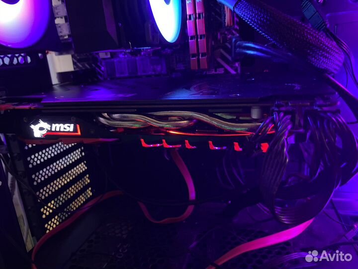Видеокарта msi gtx 1070 gaming x