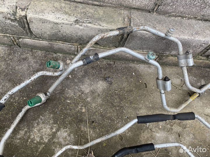 Hyundai accent трубки кондиционера