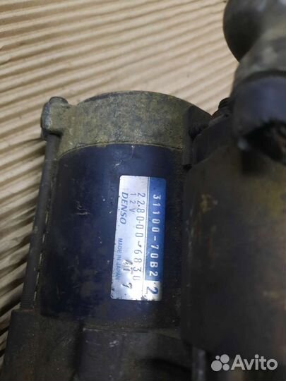 Стартер Suzuki Alto, wagon r K6A