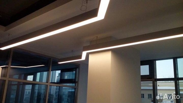 Светильники из алюминиевого профиля