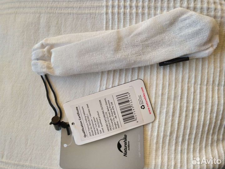 Ложка-вилка (ловилка) титановая Naturehike