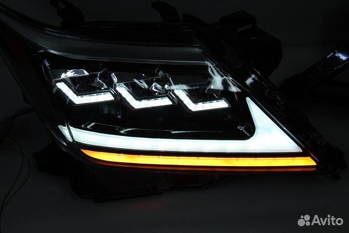 LX570 2012 - 2015 Оптика Фары стиль 2016+ Q6NK8