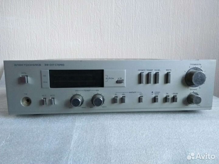Усилитель Электроника эф-017 СССР