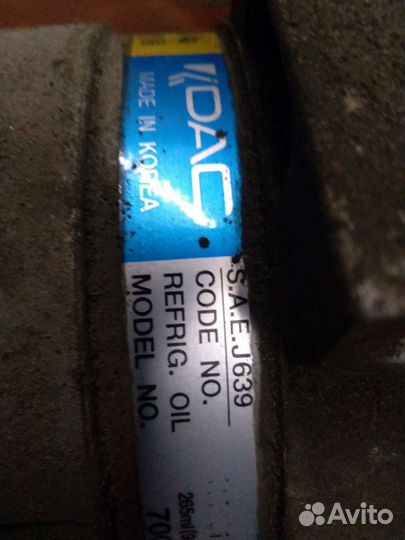 Компрессор кондеционера daewoo nexia