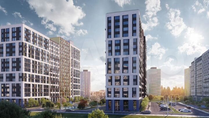 1-к. квартира, 38 м², 12/15 эт.