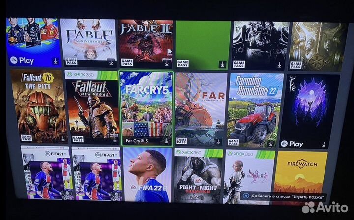 Xbox One (400 игр)