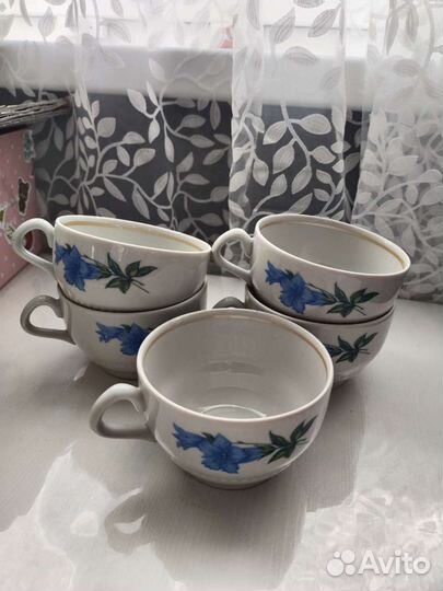 Глиняный сервиз/чашки/кружки/посуда