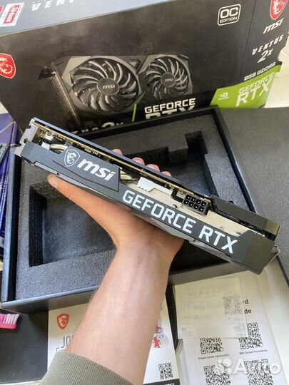 Видеокарта RTX 3050 OC 8gb