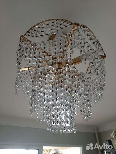 Люстра хрустальная богемия чехия