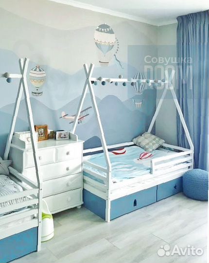 Кровать вигвам