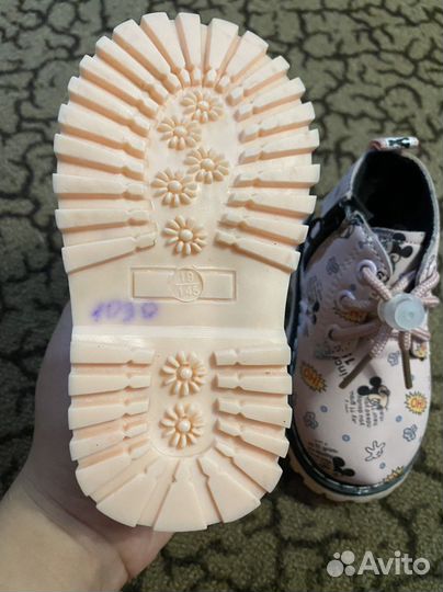 Ботинки зимние для девочки