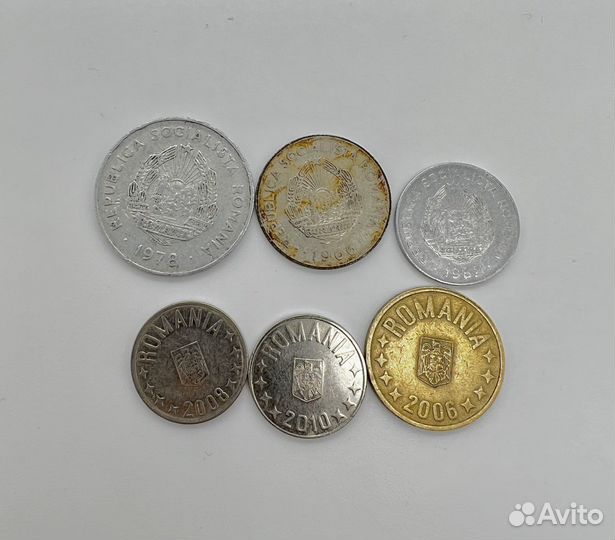Набор монет Румынии