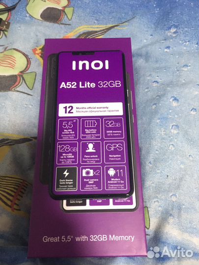 INOI A52 lite, 32 ГБ