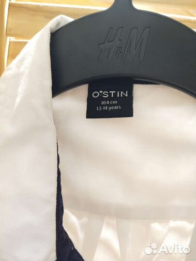 Пиджак школьный, рубашка,брюки на мальчика 158-164