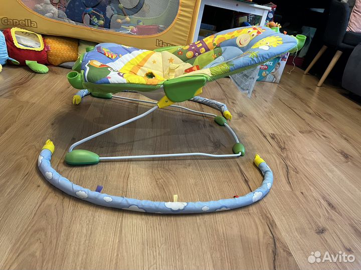 Шезлонг tiny love с вибро