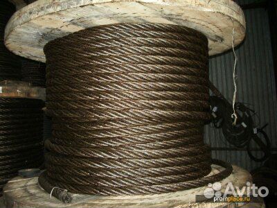 Трос канат стальной ф8,3мм гост2688-80 50м