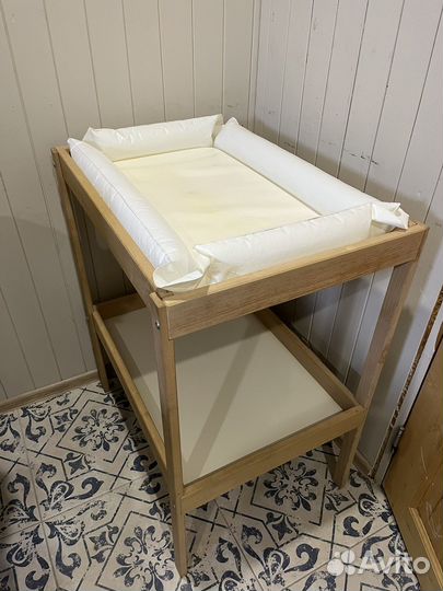 Пеленальный стол Ikea+коврик IKEA