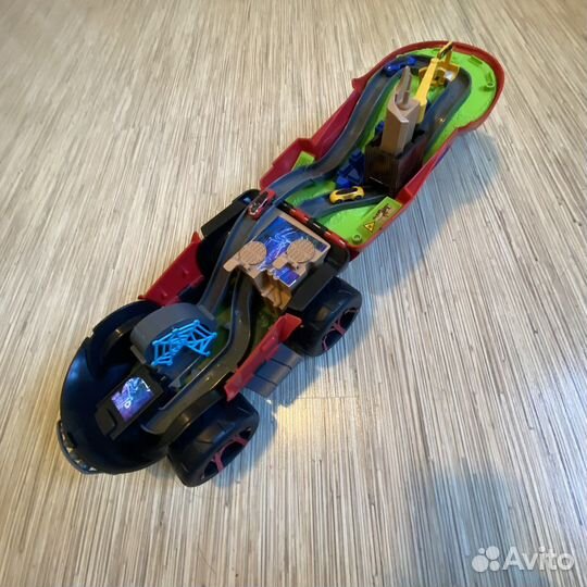 Гоночный-трек машина Человек Паук