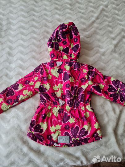 Куртка для девочки демисезон 110