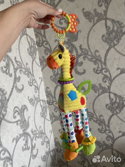 Игрушка подвеска zeimas жираф