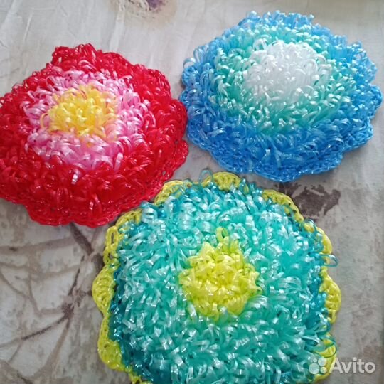 Мочалка ручной работы