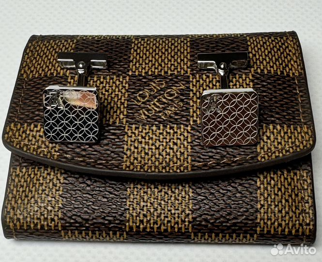 Запонки louis vuitton оригинал новые