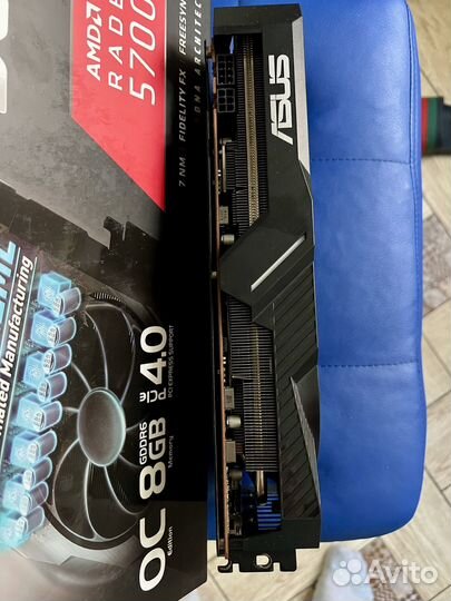 Видеокарта asus duo rx5700xt