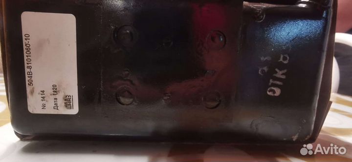 Радиатор отопителя маз