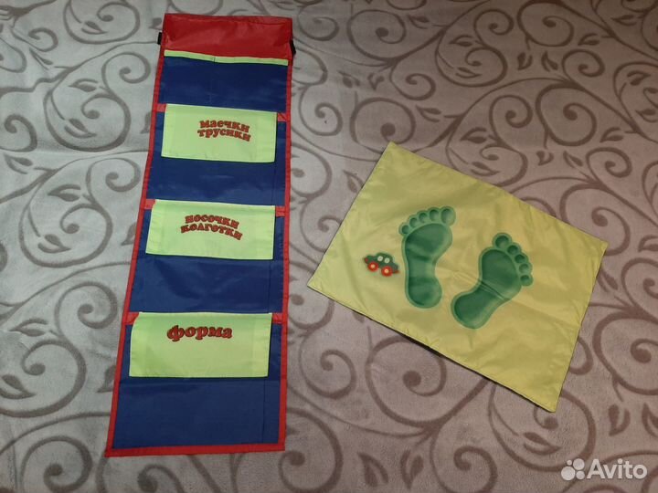 Кармашек на шкафчик для Егора