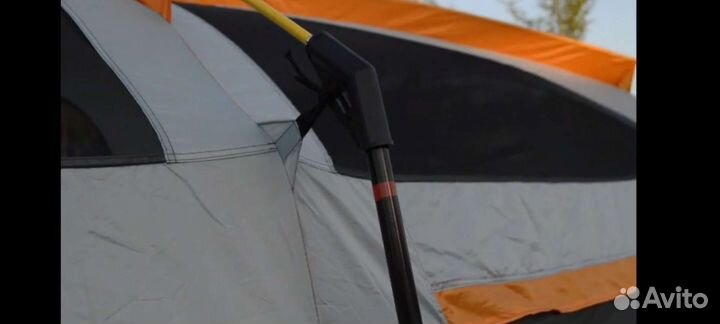 Палатка Skyman на 10 человек (210+210)х300хh200см