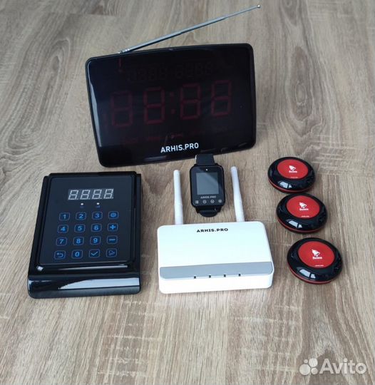 Кнопка вызова официанта,часы, табло, пульт, репите